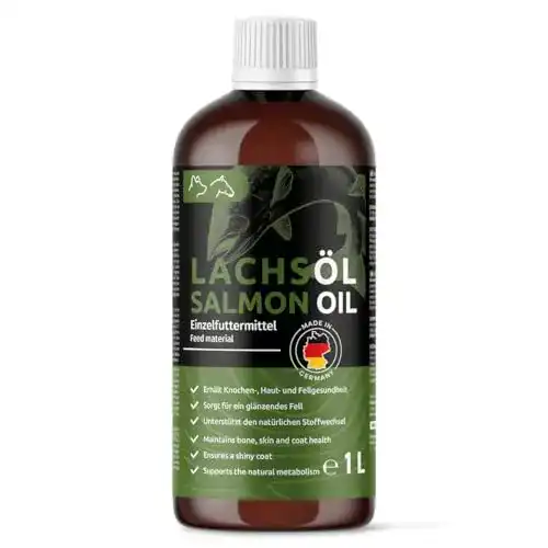 Lachsöl für Hunde und Pferde von GreenPet, 1 Liter
