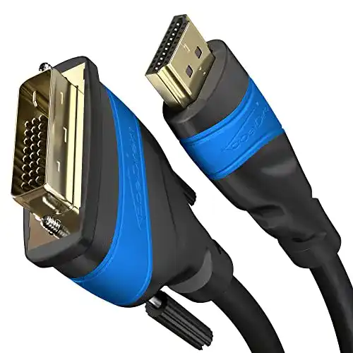 DVI zu HDMI Adapterkabel 2m für DVI-Monitor und HDMI-Gerät