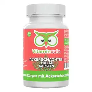 Zinnkraut-Kapseln mit Ackerschachtelhalm – 500 mg Hochdosiert