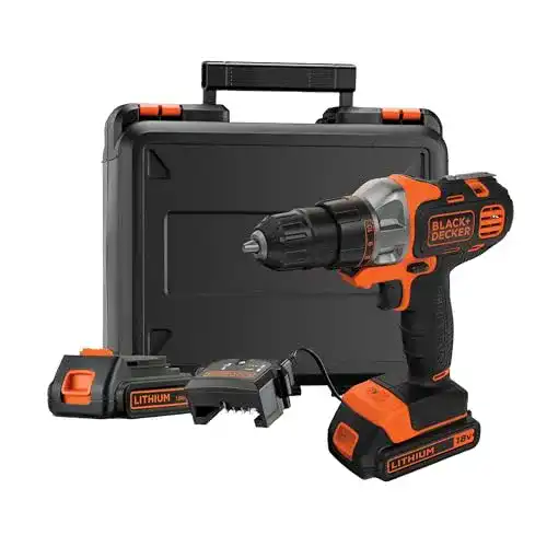 Black+Decker Akkuschrauber MT218KB – 18V Akku-Multifunktionsgerät