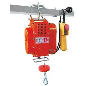 CROSSFER HXS200D Elektrische Seilwinde 200kg für Rund- und Vierkantrohre