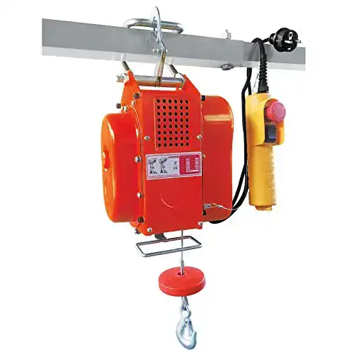 CROSSFER HXS200D Elektrische Seilwinde 200kg für Rund- und Vierkantrohre