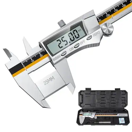 Digitaler Messschieber Preciva 150 mm aus Edelstahl für präzise Messungen
