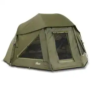 Lucx Wolf Brolly Schirmzelt für 1-2 Personen, wasserdichtes Angelzelt