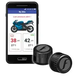 Reifendruckkontrollsystem für Motorräder FOBO Bike 2
