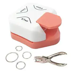 Eckenabrunder Lamxd 3-in-1 Eckenstanzer für 4mm, 7mm, 10mm