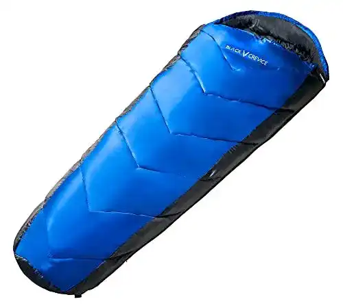 Kinderschlafsack von Black Crevice in Blau