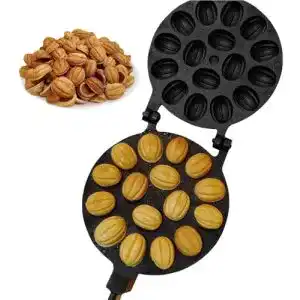Zaubernuss Waffeleisen Petristor Walnuss Keksform 16