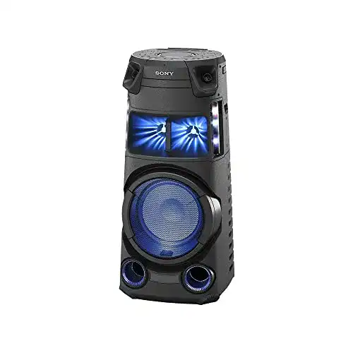 Sony MHC-V43D Bluetooth Party Lautsprecher mit App Steuerung und Beleuchtung