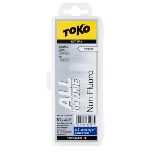 Toko All-in-one Hot Wax Skiwachs in Grau, One Size