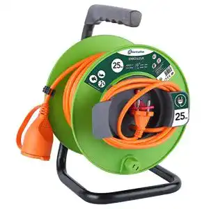 Kabeltrommel für den Außenbereich von Electraline für Gartenanwendungen