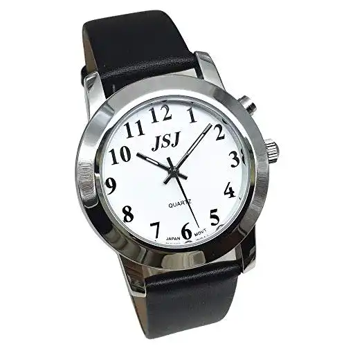 Sprechende Armbanduhr VISIONU mit Weckerfunktion in Deutsch