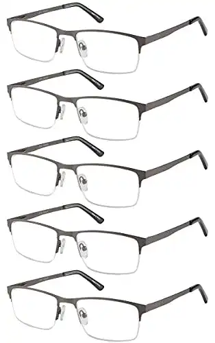 Lesebrille Eyecedar Amcedar 5 Stück Herren quadratisch