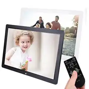 Digitaler Bilderrahmen 17 Zoll mit HD Display und Multimedia-Funktionen