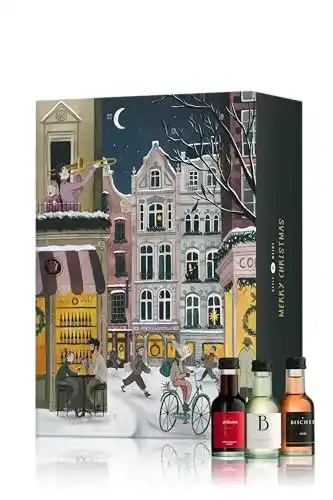 Wein-Adventskalender mit 24 Mini-Flaschen
