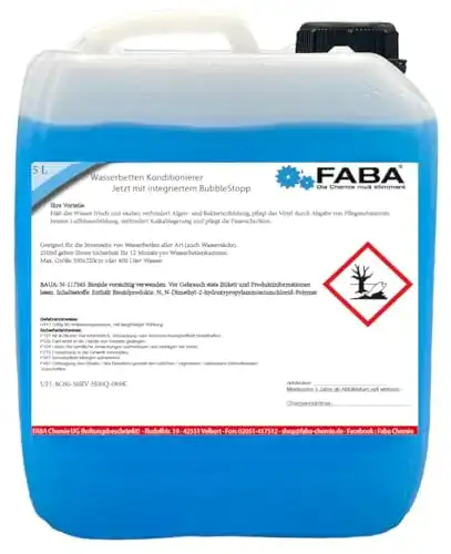 Wasserbett Conditioner Faba 5 Liter für Wasserbetten