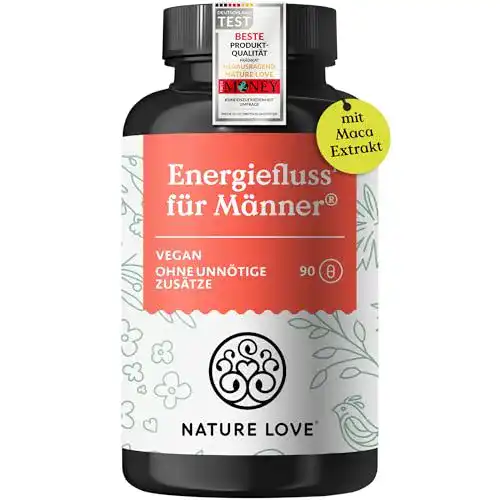 Potenzmittel Nature Love Energiefluss für Männer 90 Kapseln