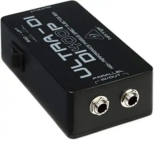 Behringer ULTRA-DI DI400P Passive DI-Box für Musiker und Tontechniker