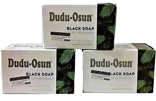 Dudu Osun Schwarze Seife aus Afrika, 3 Stück à 150 g