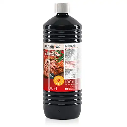 Flüssiger Grillanzünder Höfer Chemie 1 L für Holzkohle und Grillbriketts
