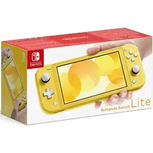 Nintendo Switch Lite Konsole in Gelb für Handheld-Spiele