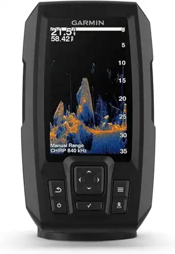 Garmin Striker Vivid 4cv Echolot mit 4 Zoll Farbdisplay