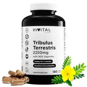 Tribulus Terrestris Kapseln Hivital Foods 2250 mg 180 vegane Kapseln