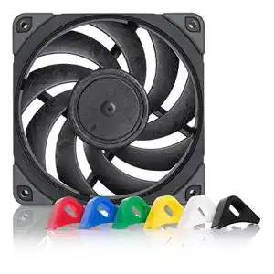 Noctua NF-A12x25 PWM chromax.black.swap Lüfter, 120mm, Schwarz