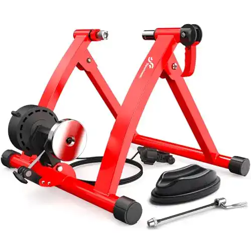 Rollentrainer Sportneer Fahrradtrainer aus Stahl für Indoor-Training