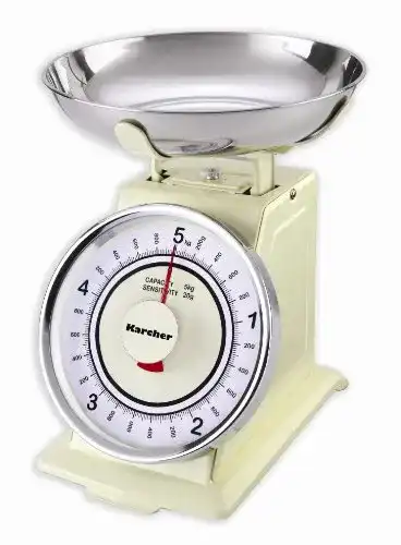 Küchenwaage Karcher WAK 811 Mechanisch im Retrodesign