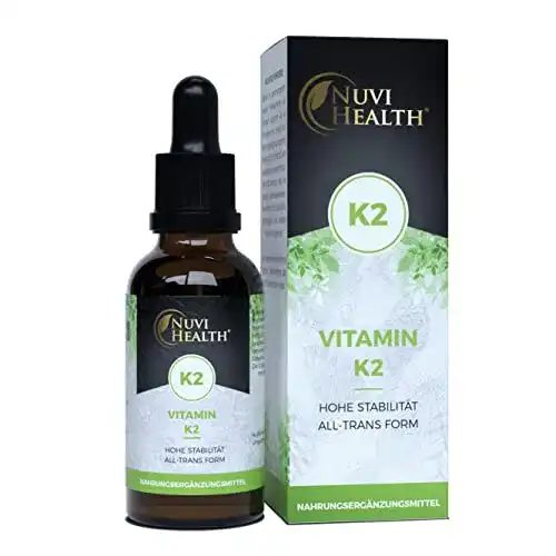 Vitamin K2 MK7 200 µg Tropfen von Nuvi Health – 50 ml