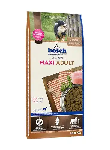 Hundefutter Bosch HPC Maxi Adult für große Hunderassen