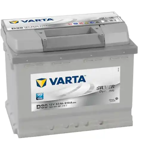 Varta Silver Dynamic D39 Autobatterie 12V 63Ah 610A