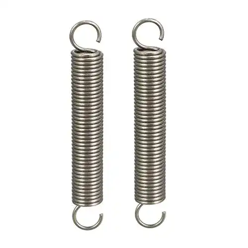 Zugfedern für Garagentore – Set mit 2 Stück und 1,2 mm Drahtdurchmesser