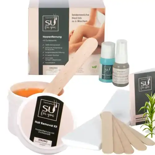 Zuckerpaste Sugaring Cane Beauty-Set für Haarentfernung 250g