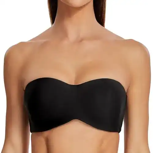 Trägerloser BH für große Größen von MELENECA – Minimizer-Bandeau-BH