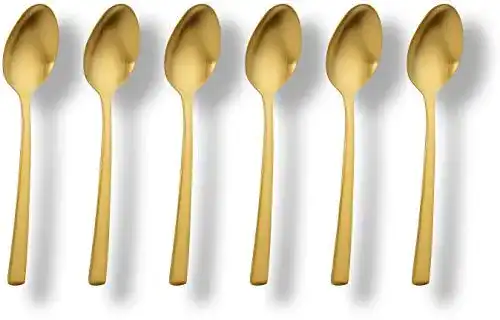 Echtwerk EW-KS-1420 Mokkalöffel Set, 6-teilig aus Edelstahl