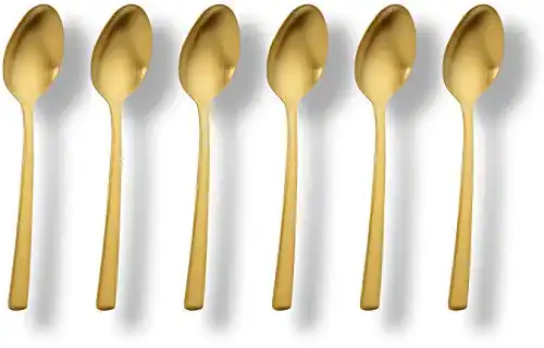 Echtwerk EW-KS-1420 Mokkalöffel Set, 6-teilig aus Edelstahl