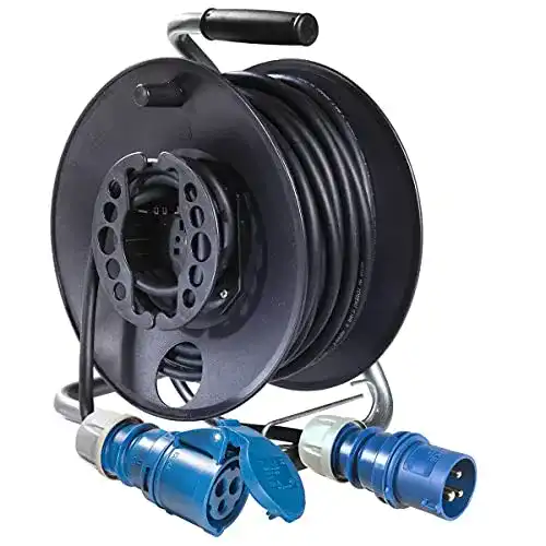 CEE-Kabeltrommel IntuiFlex für Camping und Outdoor-Einsätze