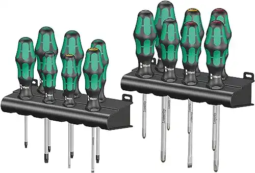 Wera Schraubendreher Kraftform Big Pack 300, 14-teiliges Set