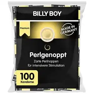 Kondome mit Noppen von Billy Boy – Perlgenoppt, 100 Stück