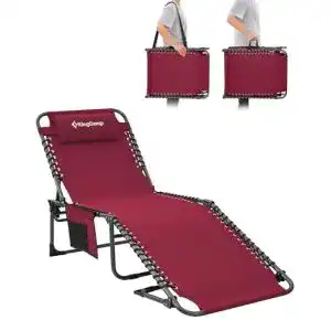 Campingliege KingCamp Single – Klappbett für Garten und Outdoor