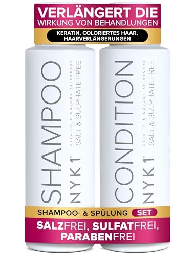 Silikonfreies und sulfatfreies Shampoo und Conditioner von NYK1