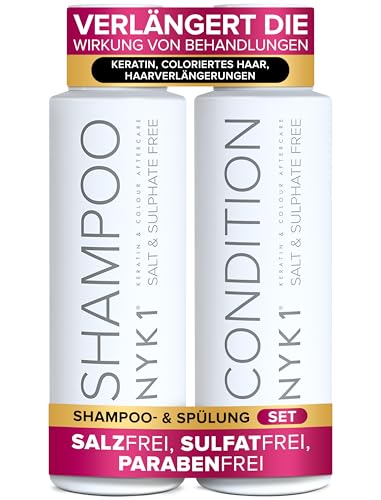 Silikonfreies und sulfatfreies Shampoo und Conditioner von NYK1