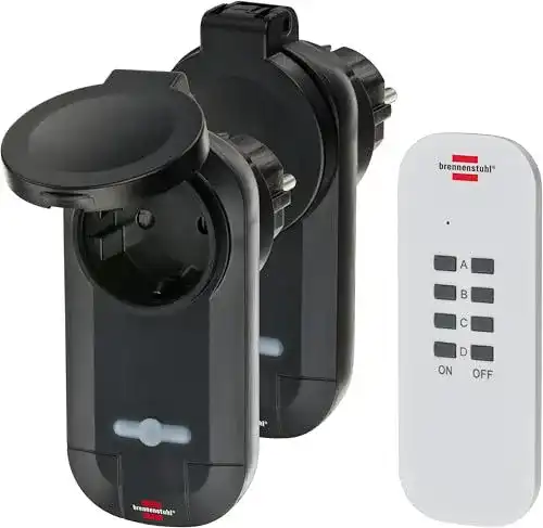 Funksteckdose für den Außenbereich Brennenstuhl Funkschalt-Set RC CE1 0201