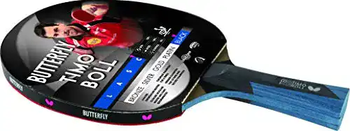 Tischtennisschläger Butterfly Timo Boll Black für Fortgeschrittene