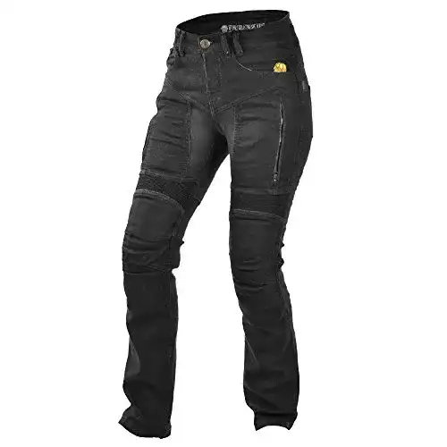 Motorradjeans für Damen von Trilobite mit Schutzfunktion und modernem Design
