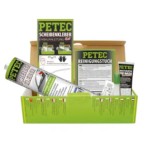 Scheibenkleber Petec 83333 Set für Autoglasbefestigung