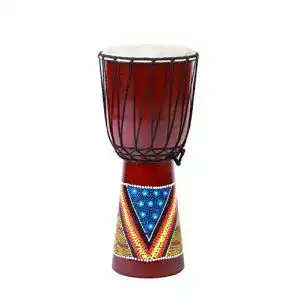 Djembe 20 cm x 10 cm für Kinder – Handbemalte Trommel