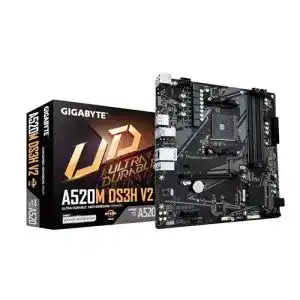 Gigabyte A520M DS3H V2 Mainboard AM4 mit DDR4 und HDMI-DP